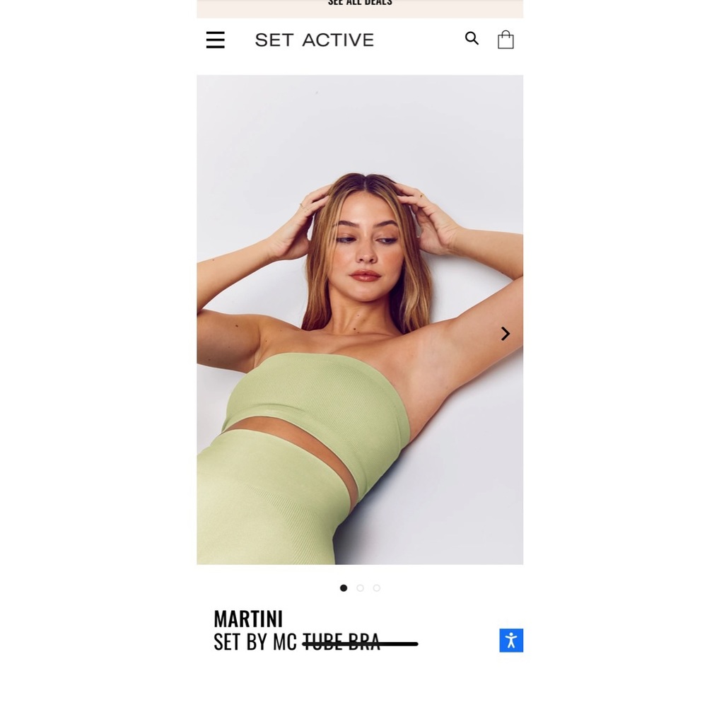 SET active by MC Tube Bra